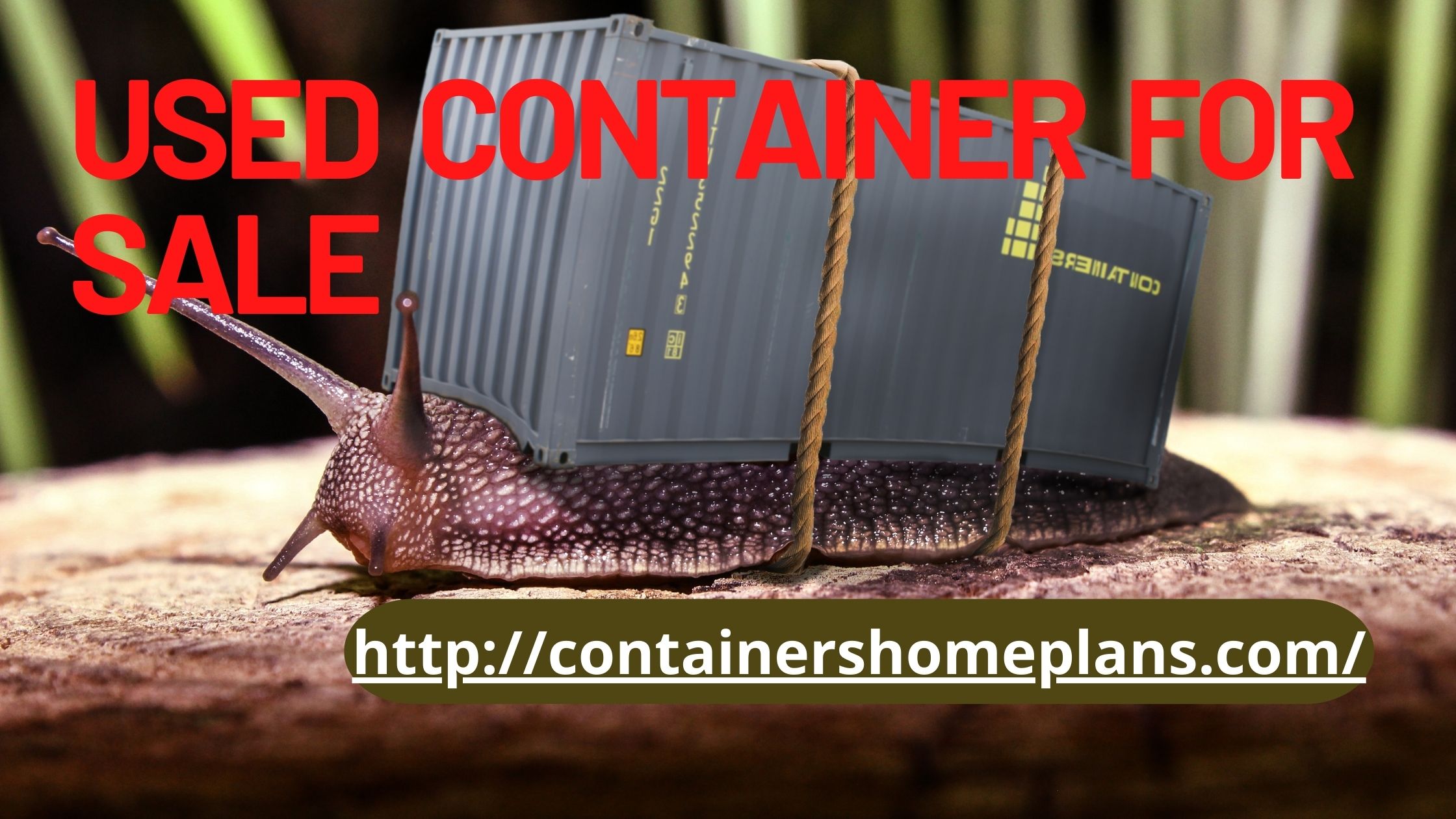 Used container for sale