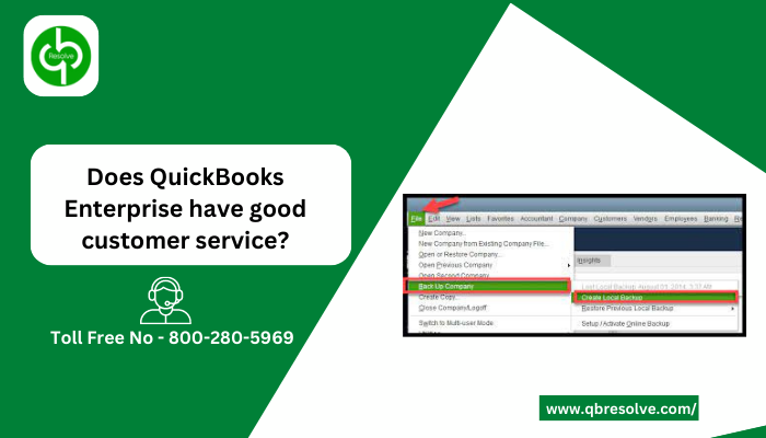 QuickBooks Enterprise have good customer service?